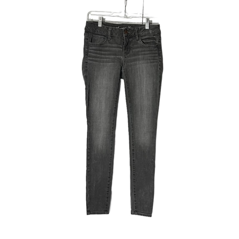 American Eagle Super Stretch Jeggings Gray Size 4